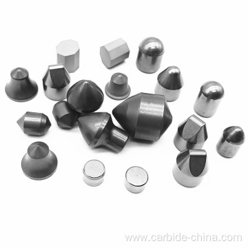 Tungsten Carbide Mining Button Tips For Oil Drilling